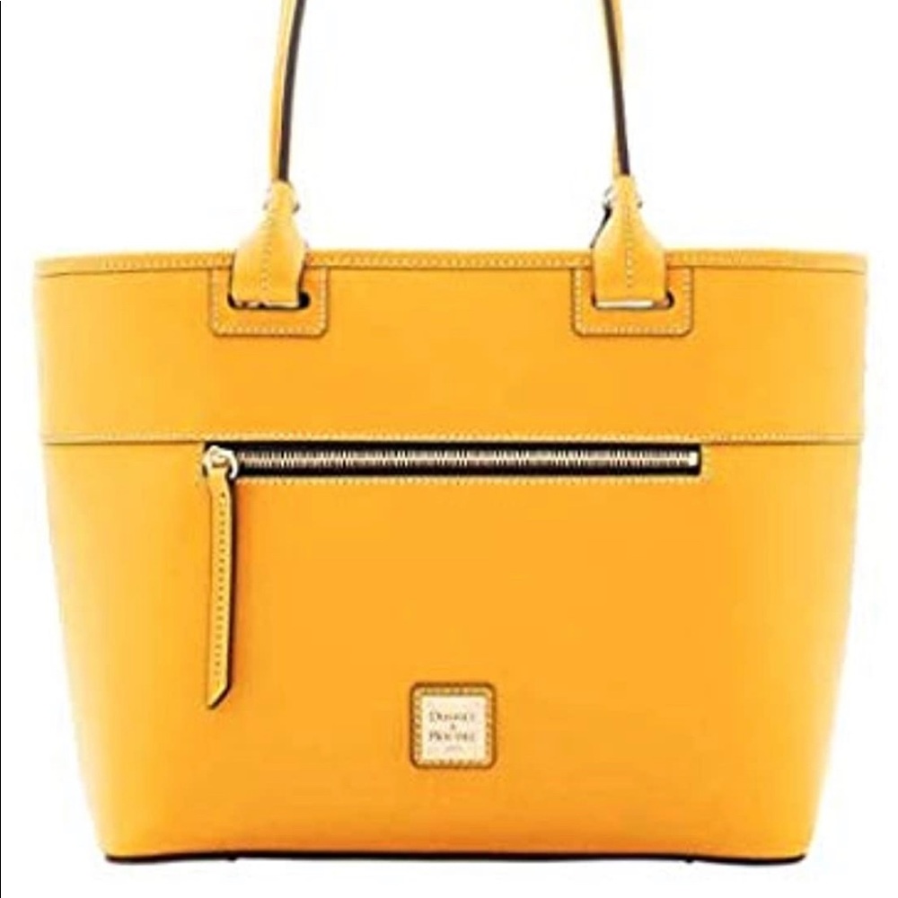Dooney and Bourke Leather Beacon Zip Tote